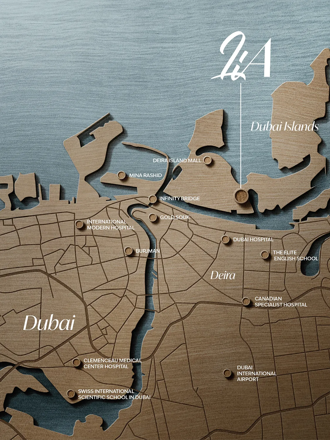 Lia's map