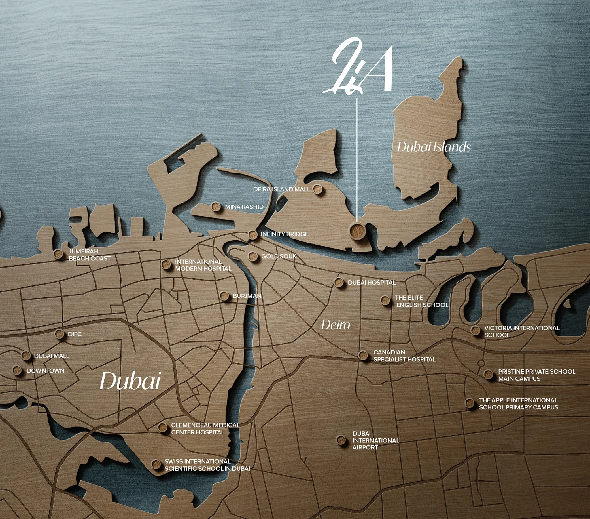 Lia's map